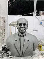 BIMRAO RAMJI AMBEDKAR FIBRE STATUE
