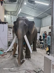 FIBRE ELEPHANT STATUE