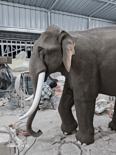 FIBRE ELEPHANT STATUE